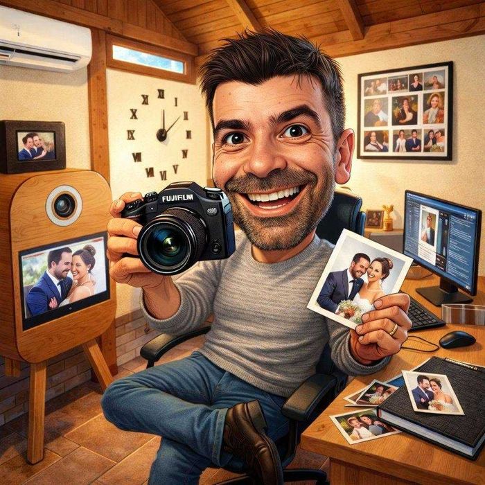Cabina foto pentru evenimente, Fotograf nuntă/botez