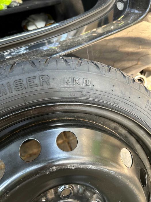 Резервна гума /патерица/ с чисто нова гума DUNLOP 125/70/16