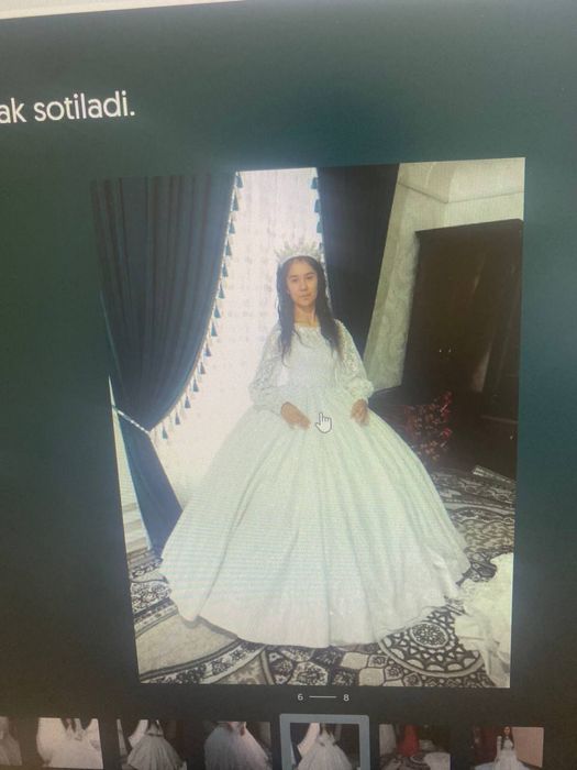 Kelin koʻylak ,toʻy uchun