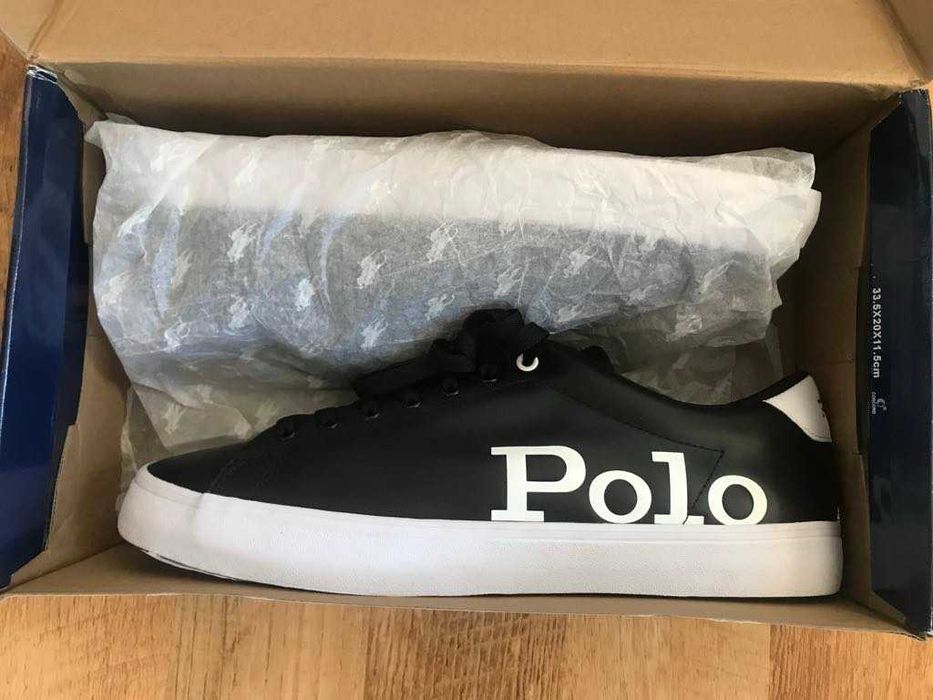 нови оригинални мъжки кожени обувки/сникърси RALPH LAUREN