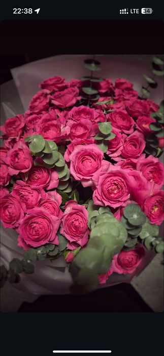 Цветы свежие баганде алдым