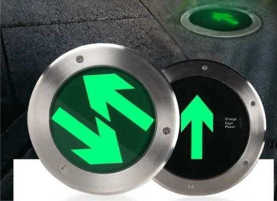 Эвакуационный указатель встроенный в пол PL BL 1.0