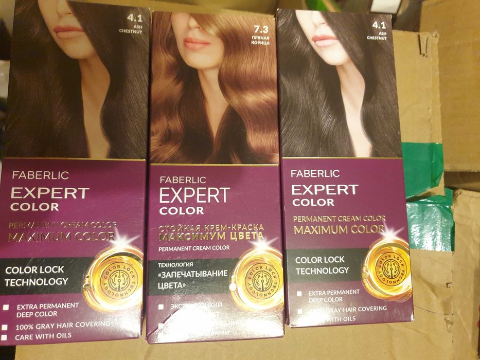 Краска для волос фаберлик