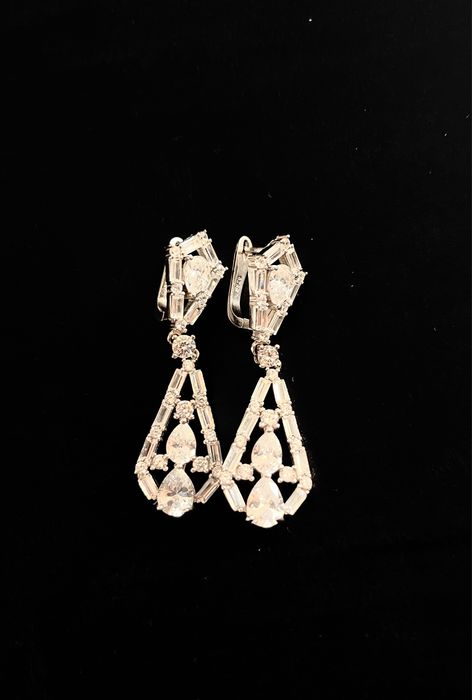 Cercei argint eleganti