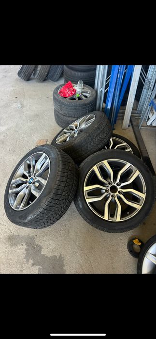 Jante aliaj Bmw x6 f16.  255/50r19 anvelope iarna Pireli