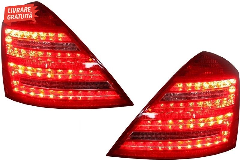 Stopuri LED Facelift Mercedes S-Class W221 (2005-2012)