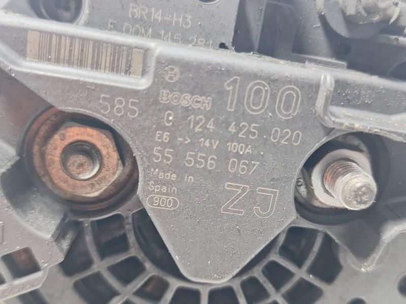 Alternator Opel Astra H 1.6i ; 1.8i CNG; F08; F48; F35; M75; L67