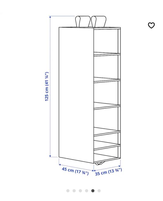 2 cutii depozitare cu 6 compartimente - Ikea
