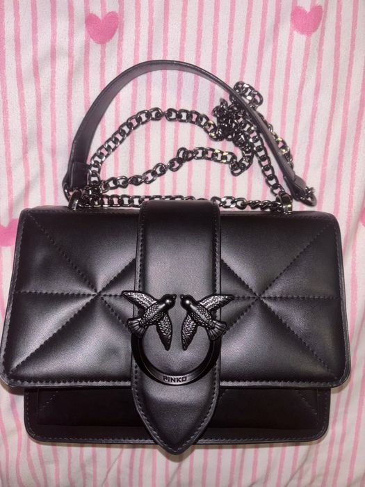 Pinko кожена чанта