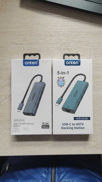 USB HUB Onten OTN-UC125 5in1c