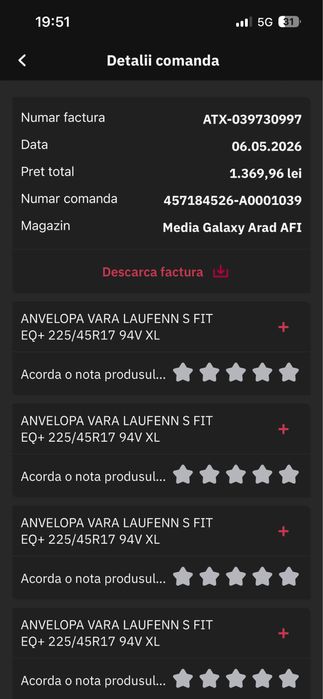 Jante 225 45  17