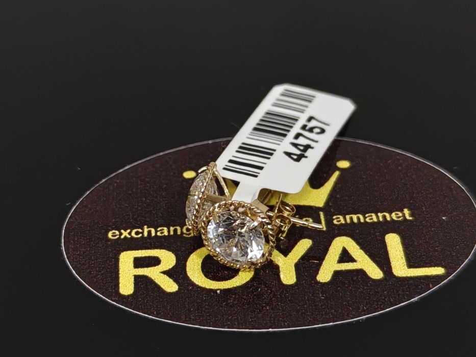 Bijuteria Royal: Cercei aur 14k/1.10 gr