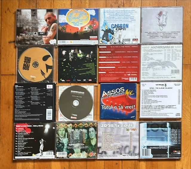 CD hip hop & rock RO: Barac, Fara Zahar, OCS, Phoenix, Firma, VdV, Sfinx, Kumm..