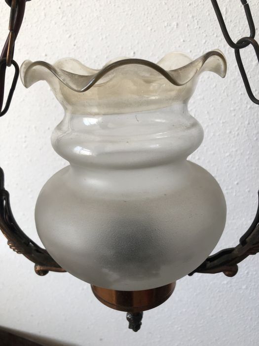 Продам люстра лампада чешская