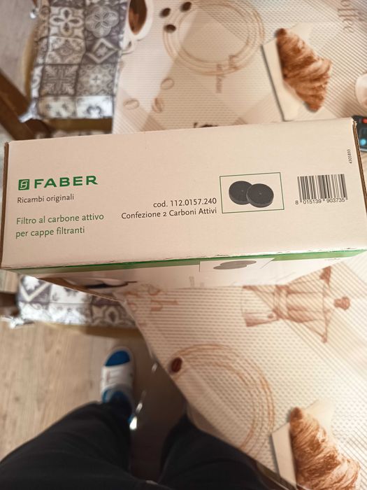 Филтри с активен въглен за аспиратор FABER