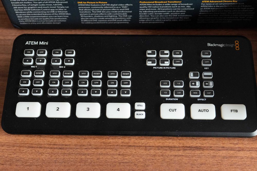 Mixer video - Blackmagic Atem Mini