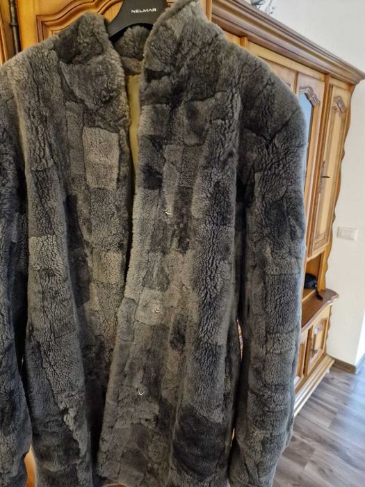 haina de dama din blana naturala