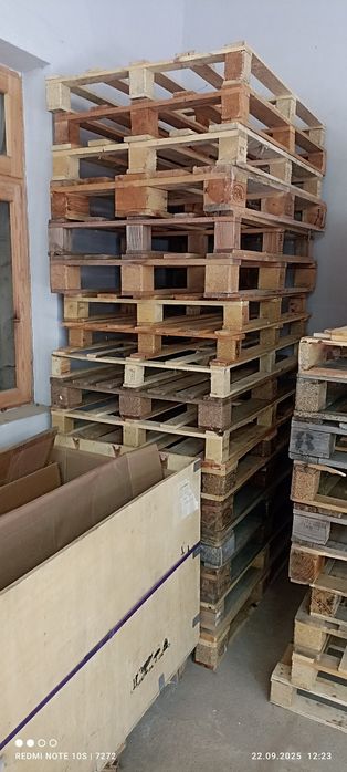 Xar xil turdagi paddonlar yashiklar sotiladi