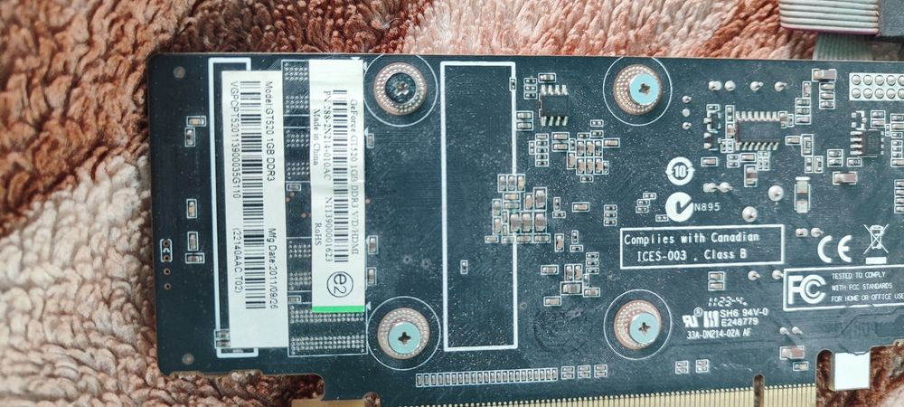 NVIDIA GeForce GT 520 1GB DDR3
