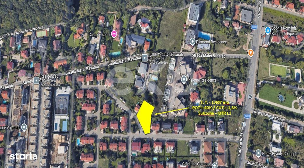 De Vanzare! Teren in complexul ''Baneasa Residential Park'' - Iancu Ni