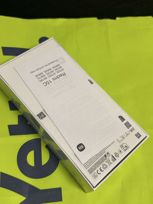 ЗАПЕЧАТАН 256GB Xiaomi Redmi 15C Yettel Гаранция 2028г. Blue