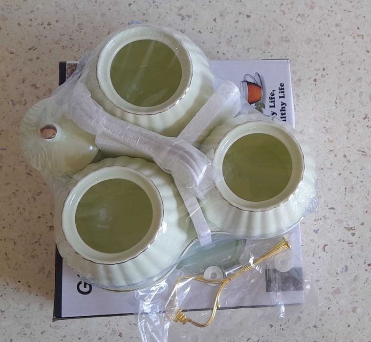 Менажница керамическая новая