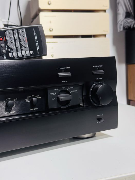 Amplificator de fidelitate YAMAHA AX-892,telecomandă,115W/canal 8ohmi