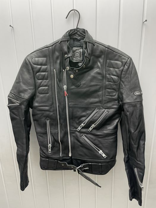 Geaca moto de piele marime 50 ( s/m) Hein Gericke rock retro chopper