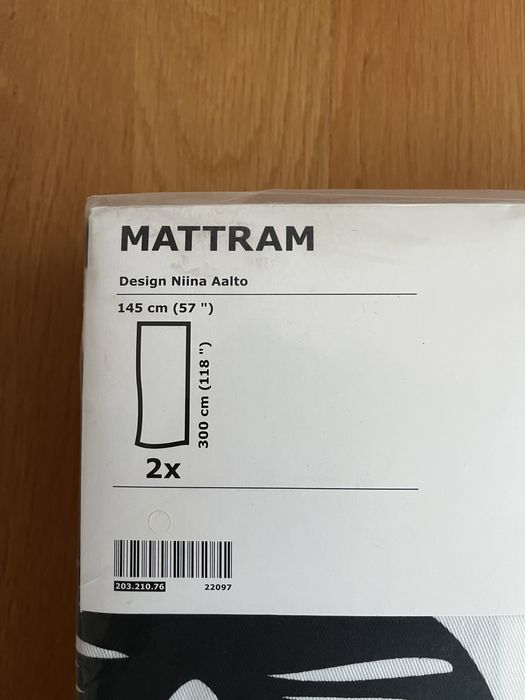 Doua draperii Ikea 145x300cm