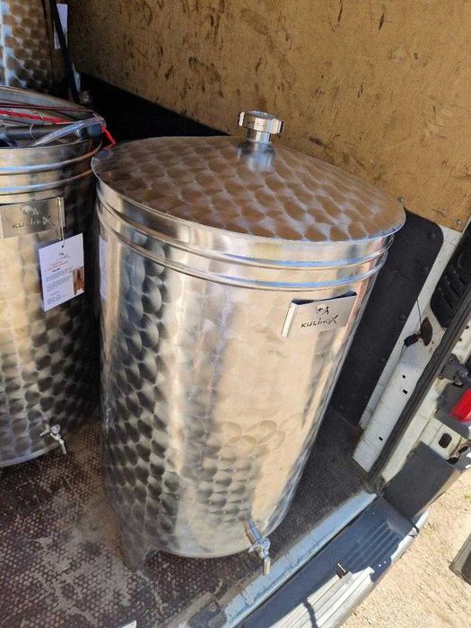 Butoi Inox închis ermetic 150 litri stocare lichide