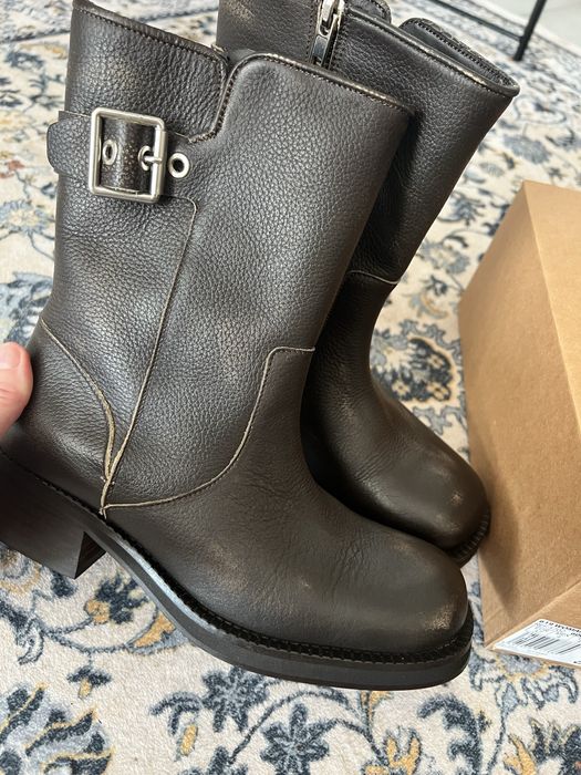 Кожаные ботинки, Mango