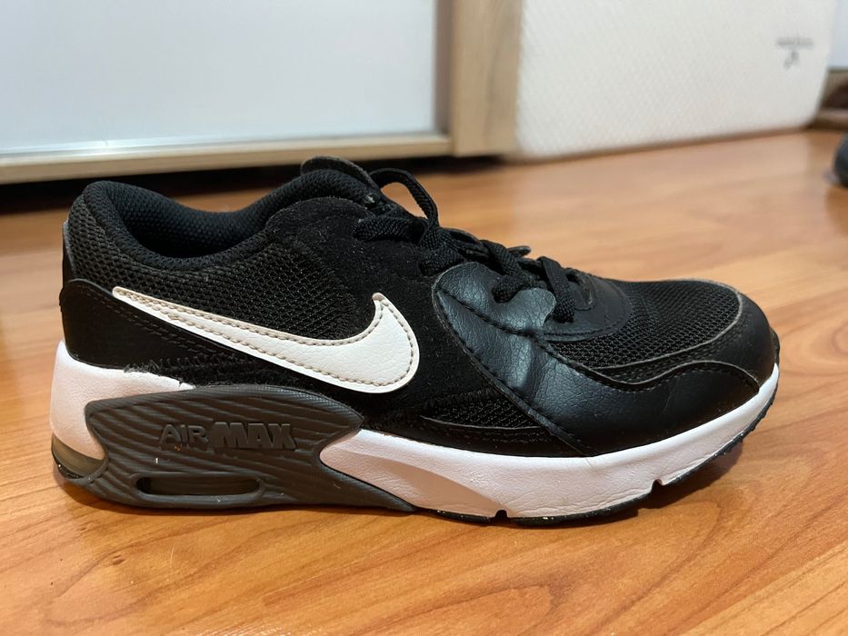 Оригинални детски маратонки Nike Air Max, черни, номер 35