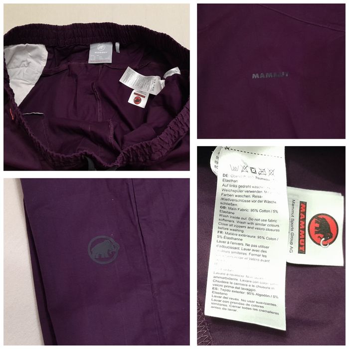 Pantaloni outdoor Mammut Swiss Design de munte sau oraș, nr 46 un L/XL