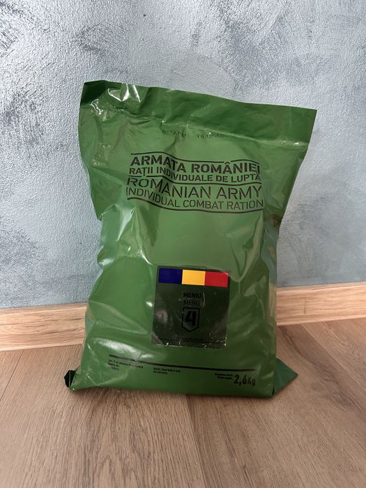 Kit army mre, meniu 4, colectie/consum