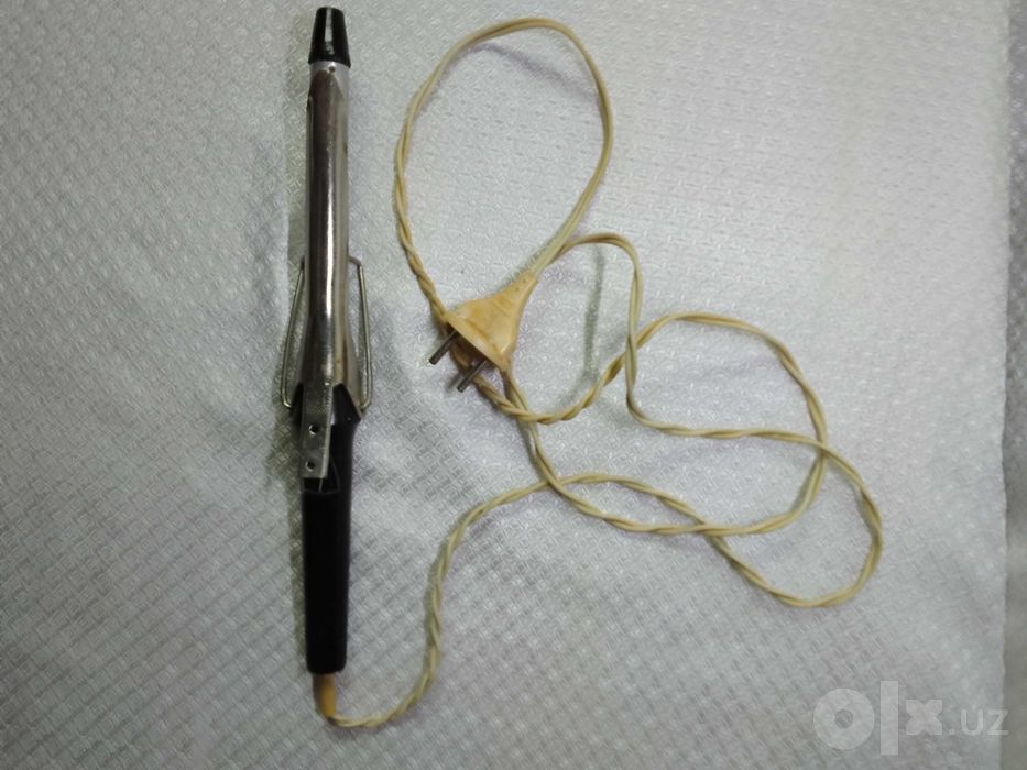 Бигуди  разных размеров и электрическая плойка
