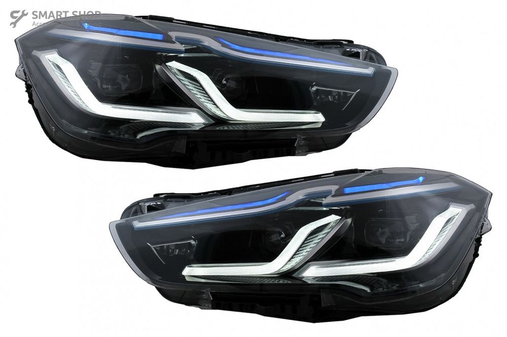 Faruri Full LED BMW X1 SUV F48 (2015-2020) Conversie de la Halogen la