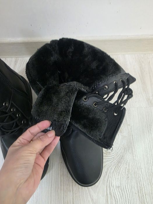 Продам берцы, новые, натуральный мех
