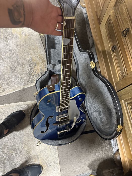 Chitară Gretsch G-5420T Electromatic Hollow Body Fairlane Blue + Hardcase