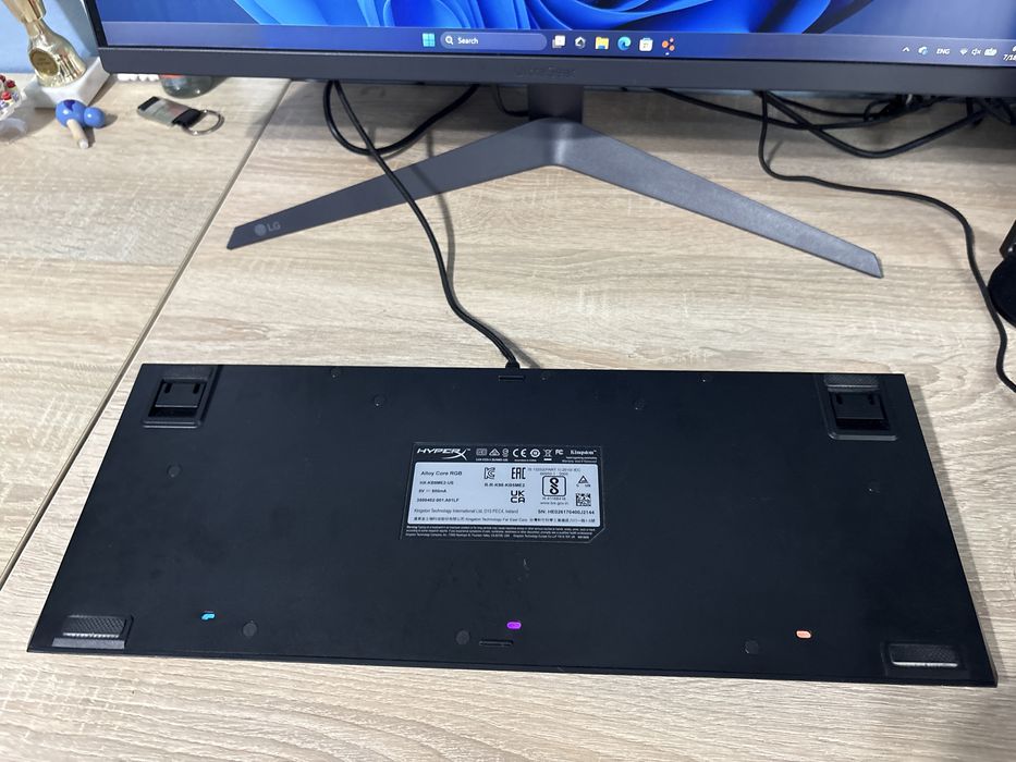 Tastatură gaming + mouse pad cadou