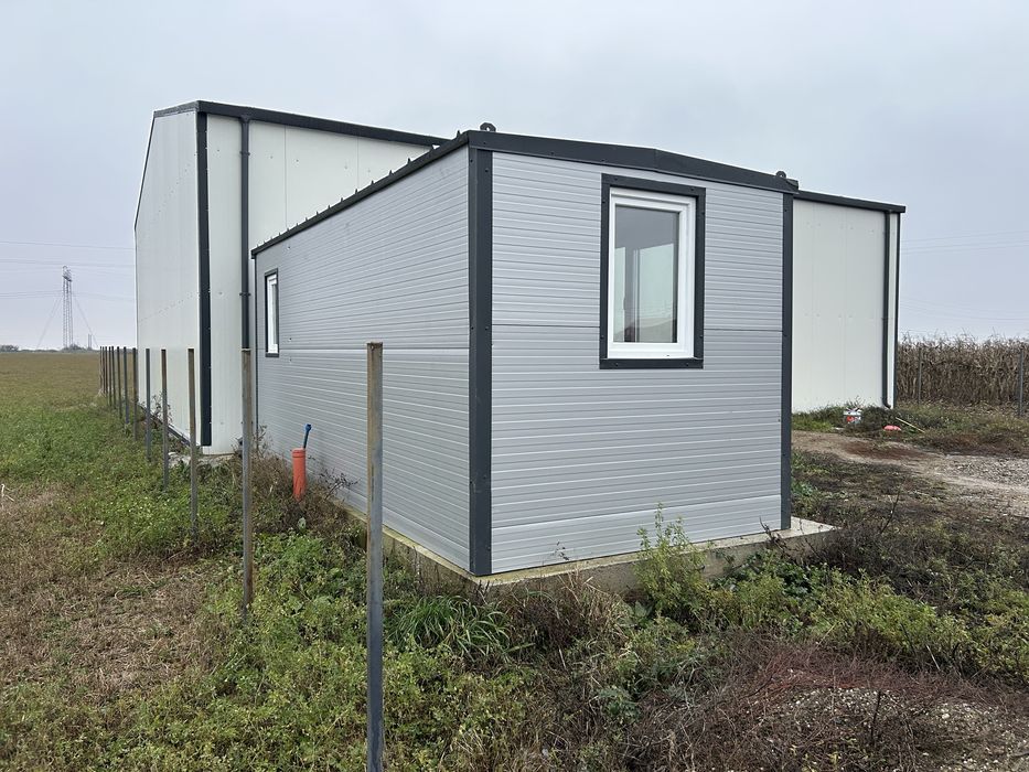 Container modular birou si baie 6x2,5x2,5