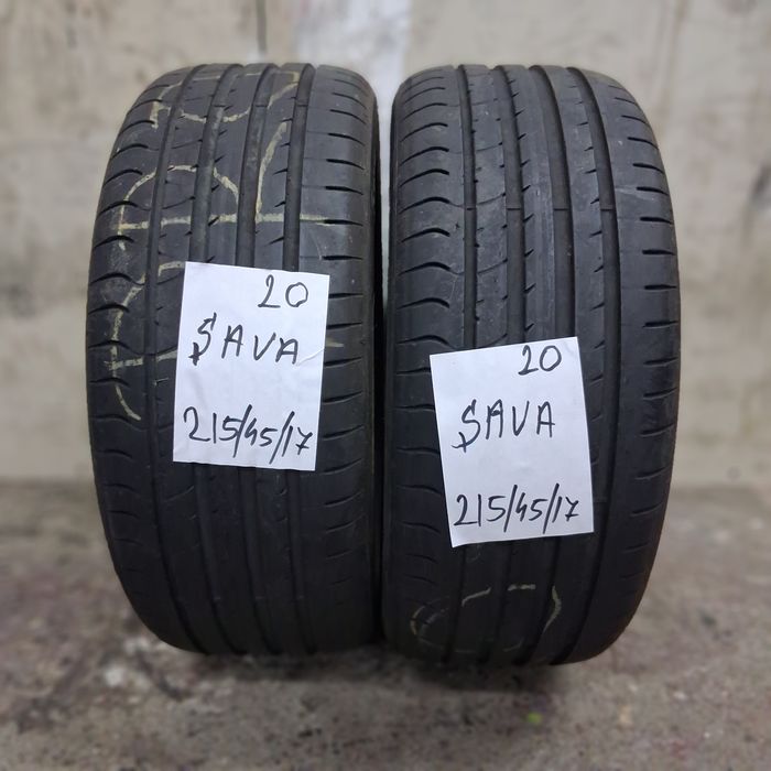 2×215/45/17 VARA.SAVA 2020.Stare excelenta.