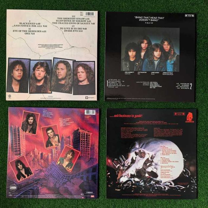 Нови Грамофонни Плочи Metallica Megadeth