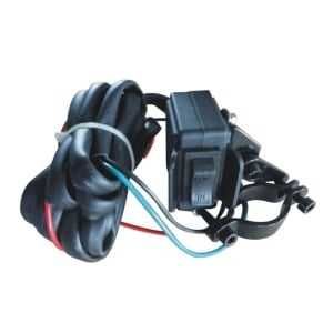 Troliu electric Atv Macon 4500lbs (2041KG) 12V cablu sintetic 14m