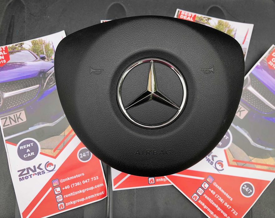 Mercedes Benz W205 c class airbag volan pasager cortina stanga dreapta