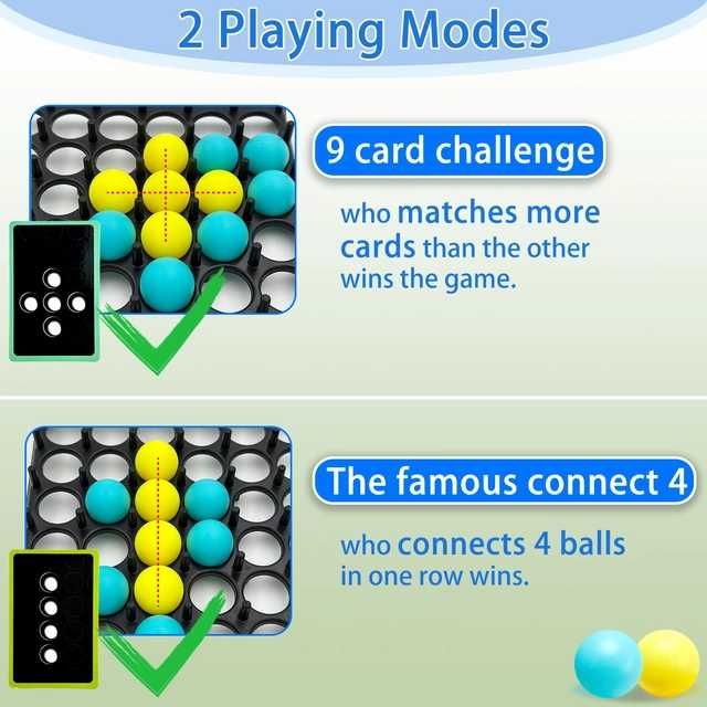 Bounce Ball, joc de masă cu mingi săltărețe pentru adulți și copii