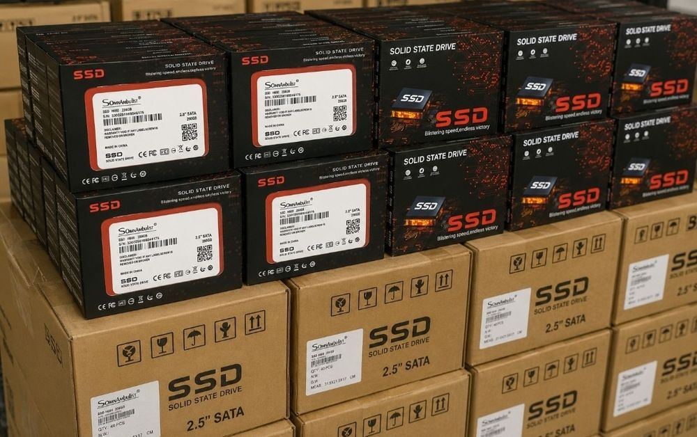 SSD накопители 120/128/256/512gb