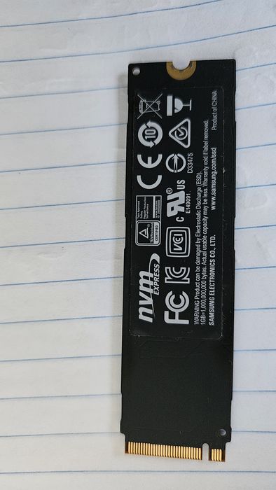 SSD Samsung 960pro 512GB