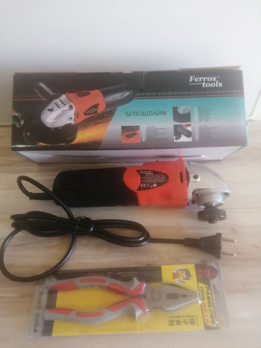 Нов ъглошлайф +клещи нови.