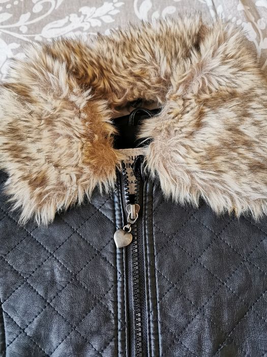 Детско кожено яке Young Dimension