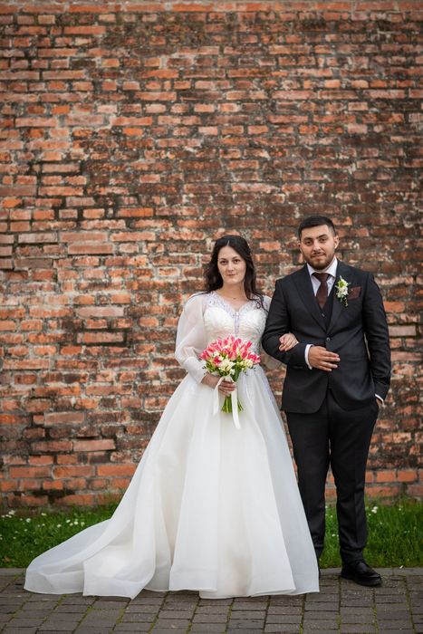 Rochie mireasa Ivory S M   ORGANZA